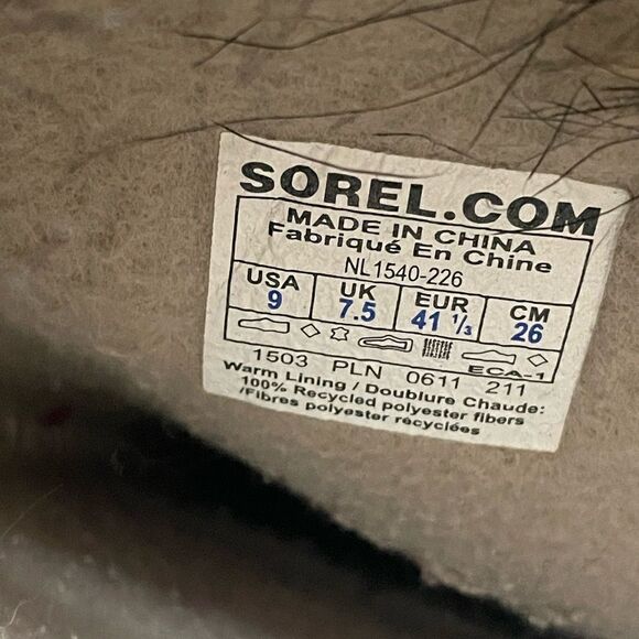 Sorel Women’s Joan of Artic Boots Size 9 - Picture 6 of 10